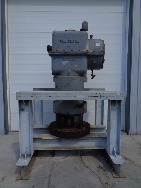 75 HP Philadelphia Mix Solutions #PTM-3824, IRPM, 1750, ORPM 1175, 20.9T:1 ratio, 1.49 SF - Image 1