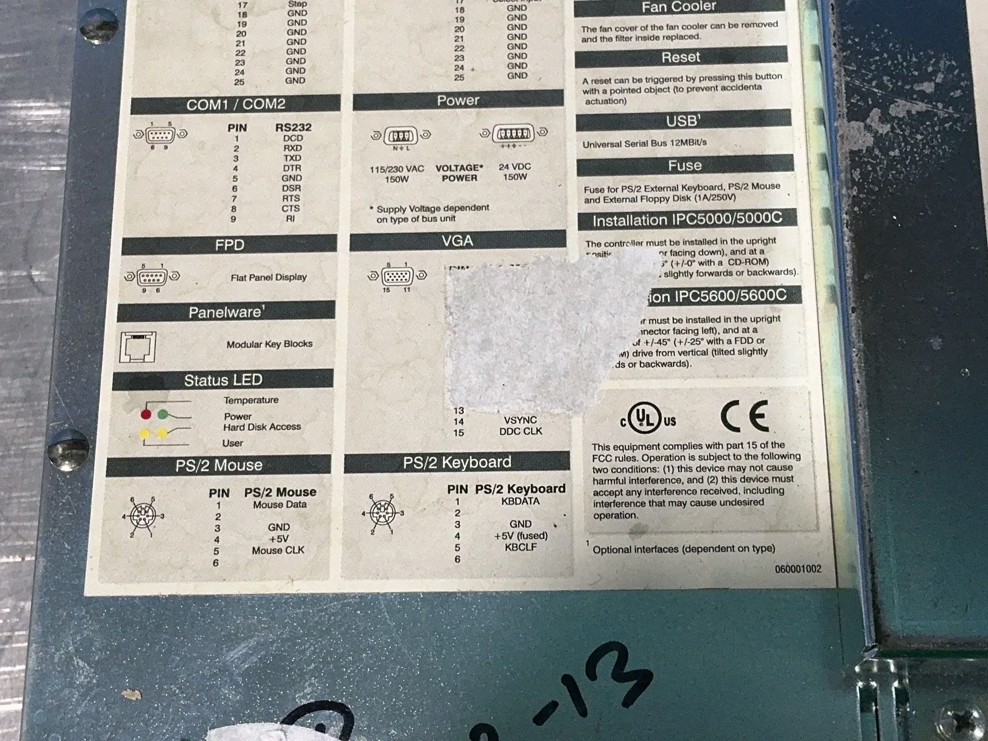 B & R #5P50, Industrial Computer Unit, Windows explosion proof - Image 6