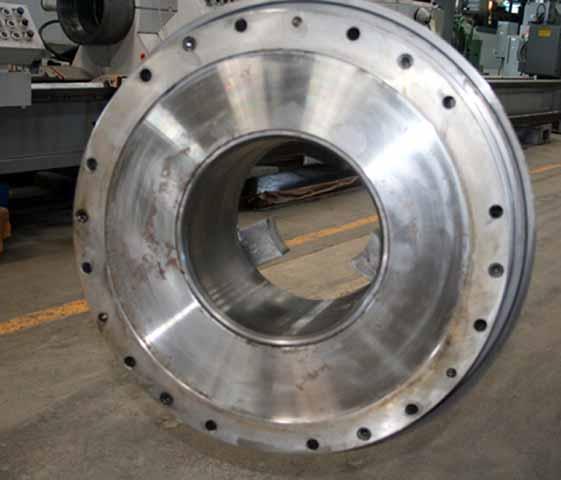 25" ATS #BP-640-275, 3-jaw, 10-3/4" thru hole, adjustable grip force, Rohn Control, foot pedal - Image 7