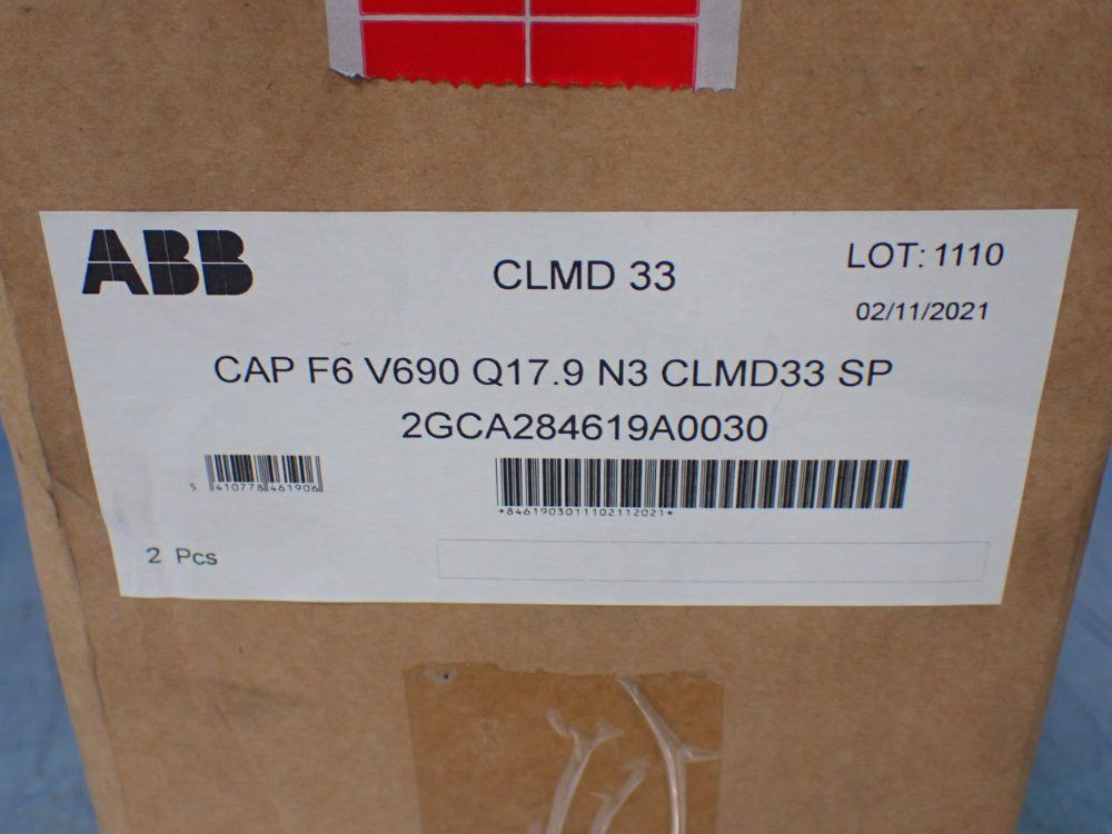 ABB #2GCA284619A0030, CLMD33 SP Capacitor Pair (4 available) - Image 6