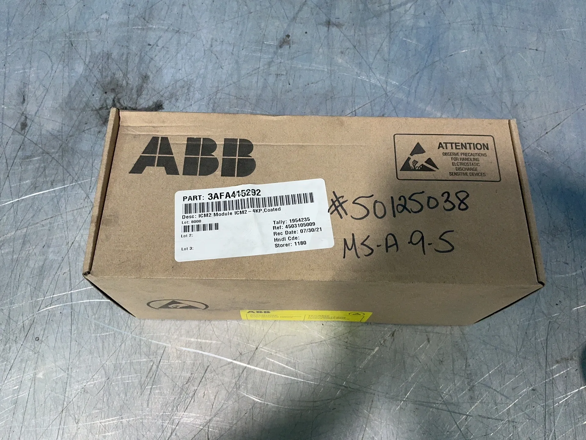 ABB #3AFAR15292, ICM2 4KP Module, new - Image 3