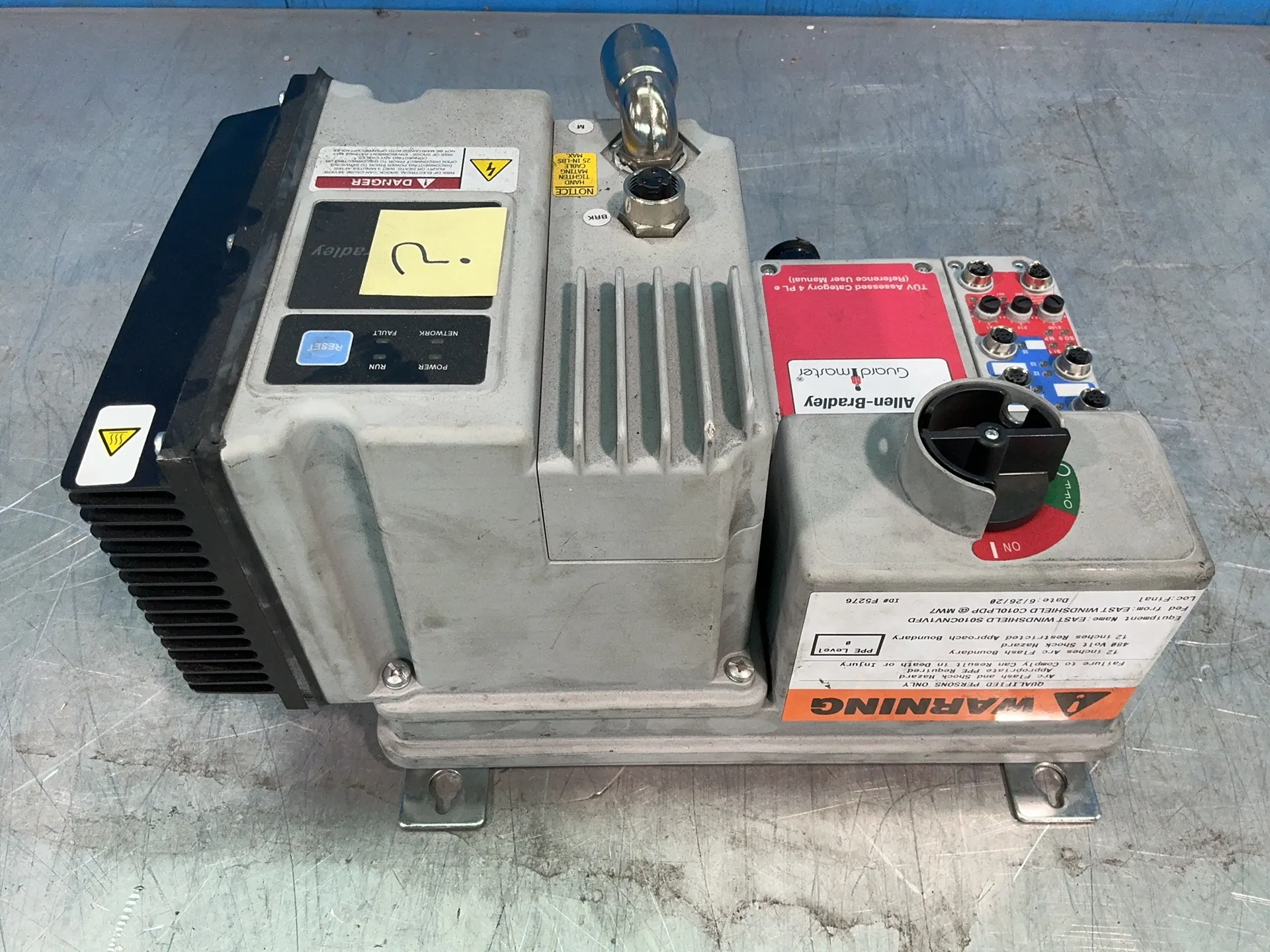 Allen-Bradley #284GS-FVD4P0S-10-RRG-SBG-DB1-EMI-22, ArmorStart Safety Control Module, 460/380 Volts - Image 5