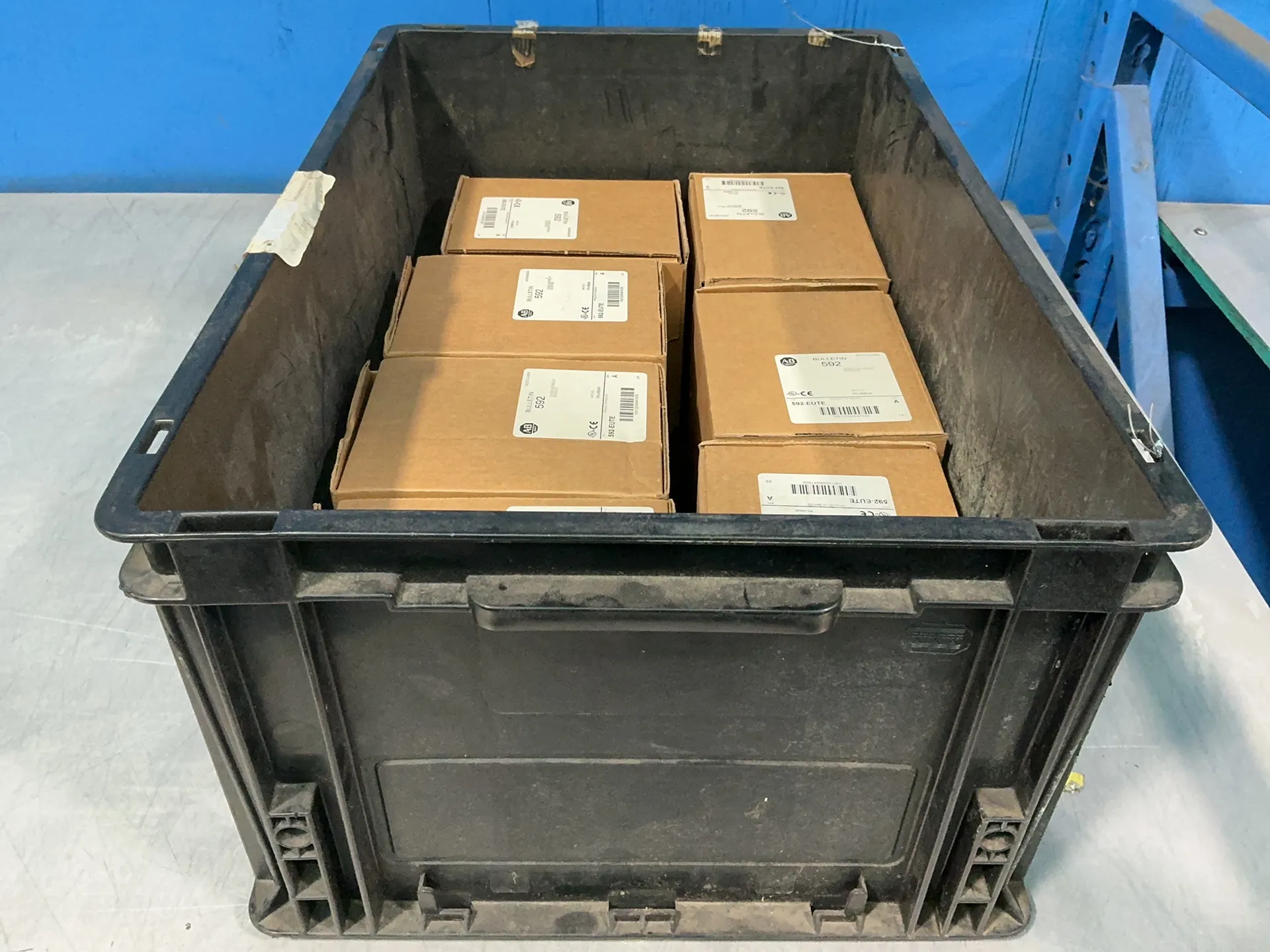 Allen-Bradley #592-EUTE, Overload Relay, 120-600 VAC, LOT of 7 - Image 1