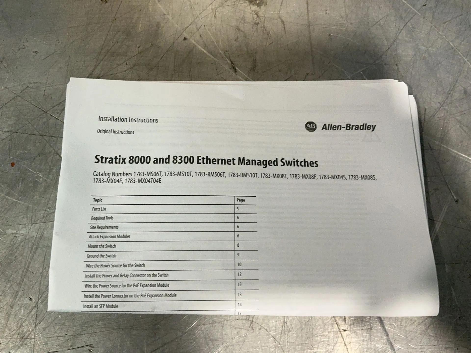 Allen-Bradley #1783-MS10T, Stratix 8000 Ethernet Managed Switch, 2 Amps, 18-60 Volts, 2019 - Image 4