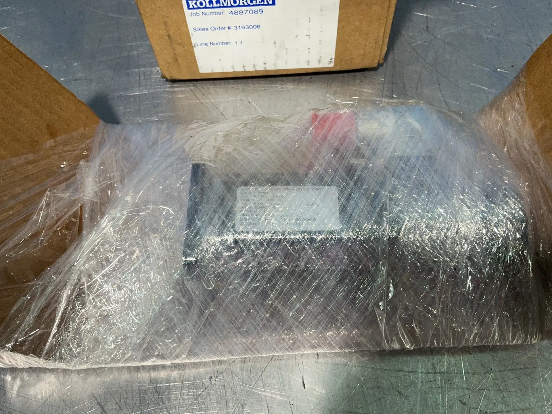 Kollmorgen #AKM23D-EFB2DB00, PM Servo Motor, new (4 available) - Image 5