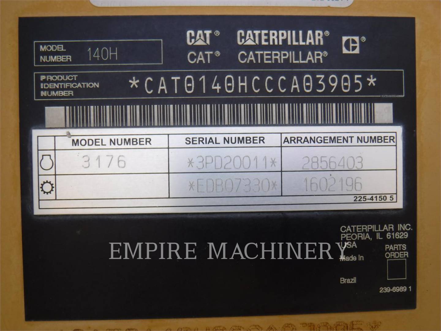 Caterpillar 140H, Motor Grader, 22042 hours, S/N: CCA03905, 2007 - Image 5