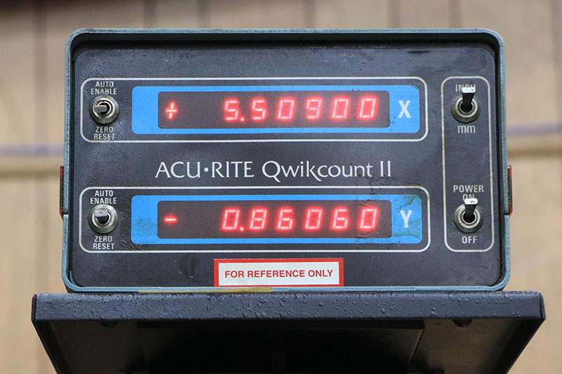 6" x 12" Mitsui #MSG-200MH, hand feed surface grinder, fine feed cross axis, 8" x 3/4" x 1-1/4" wheel - Image 4