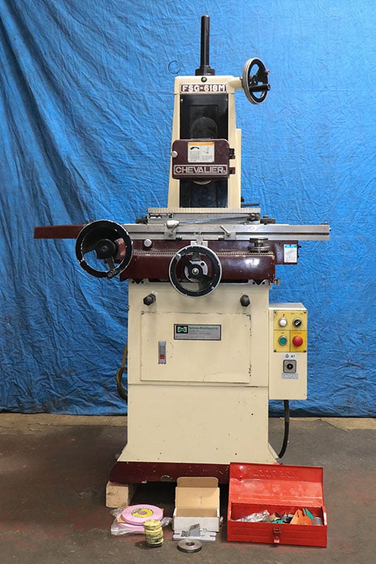 6" x 18" Chevalier #FSG-618M, hand feed surface grinder, 8" x 1/2" x 1-1/4" wheel, 3450 RPM, 1-1/2 HP - Image 1