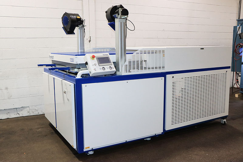 Formech #1250, vacuum forming machine, 49.2" x 49.2" sheet size, 46.59" x 46.59" x 23.62" forming area, 25 - Image 3