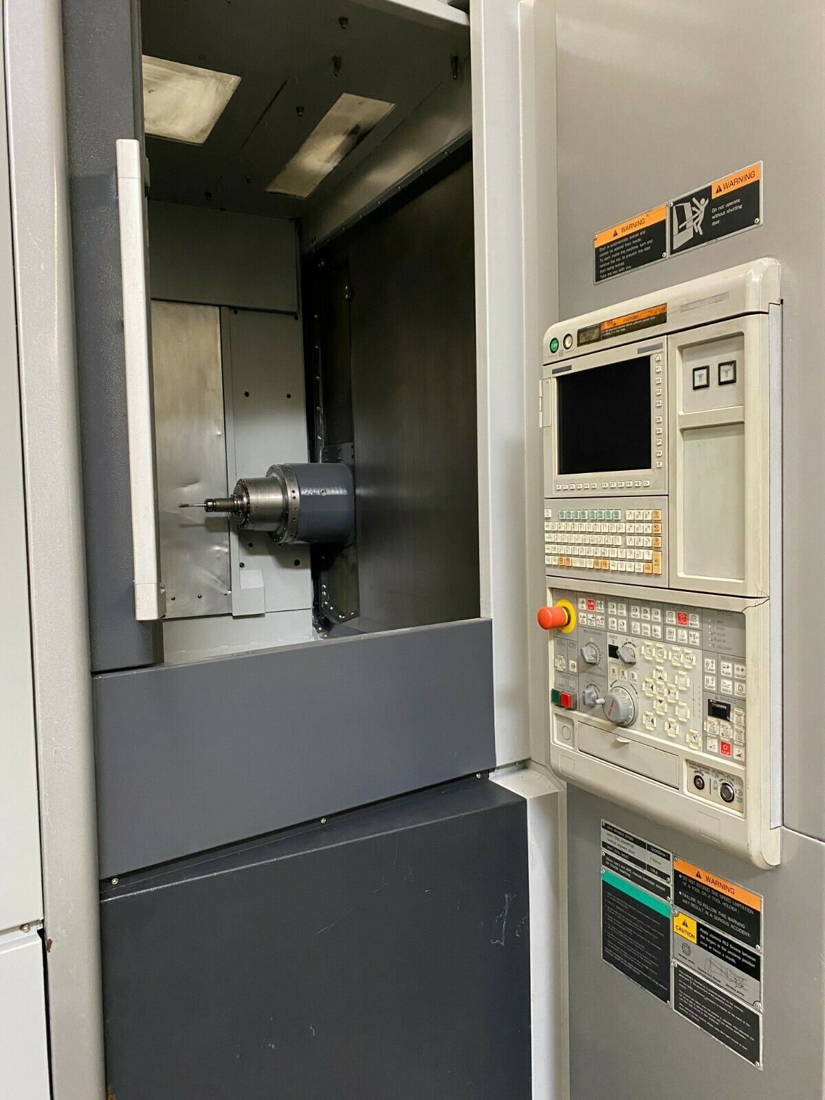DMG, Mori Seiki #NHX-5000, CNC horizontal machining center, 40 automatic tool changer, 28.7" X, 28.7" Y - Image 3