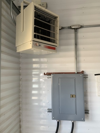 Federal Pioneer, MCC, 600 Amp., 4160 Volts, 3 phase, skidded, housed, heated, AS IS - Image 3