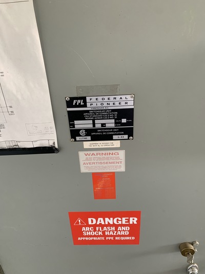 Federal Pioneer, MCC, 600 Amp., 4160 Volts, 3 phase, skidded, housed, heated, AS IS - Image 7