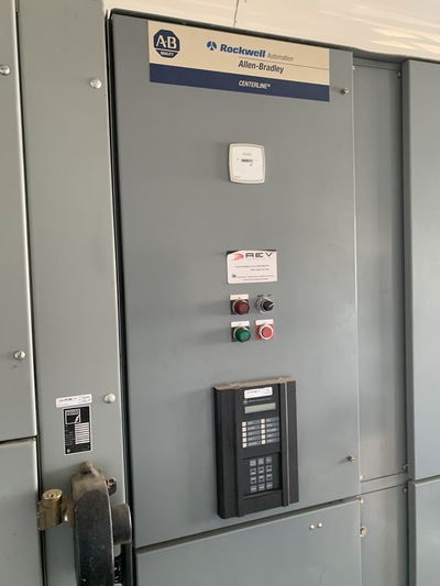 Federal Pioneer, MCC, 600 Amp., 4160 Volts, 3 phase, skidded, housed, heated, AS IS - Image 8