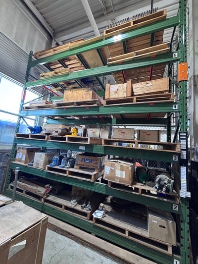 Andritz Bird #M5900, centrifuge parts package, 36 x 96 screen bowl, screen plates, FAG bearings, torque - Image 1