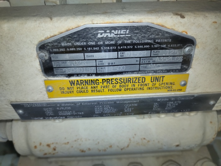 Danieli, 4" 600# SR meter package, skidded, housed, sweet, 2006 - Image 4
