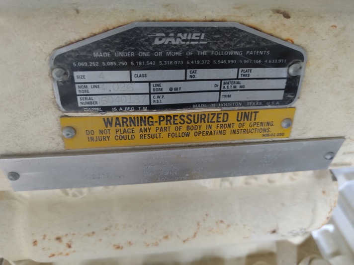 Danieli, 4" 600# SR meter package, skidded, housed, sweet, 2006 - Image 5