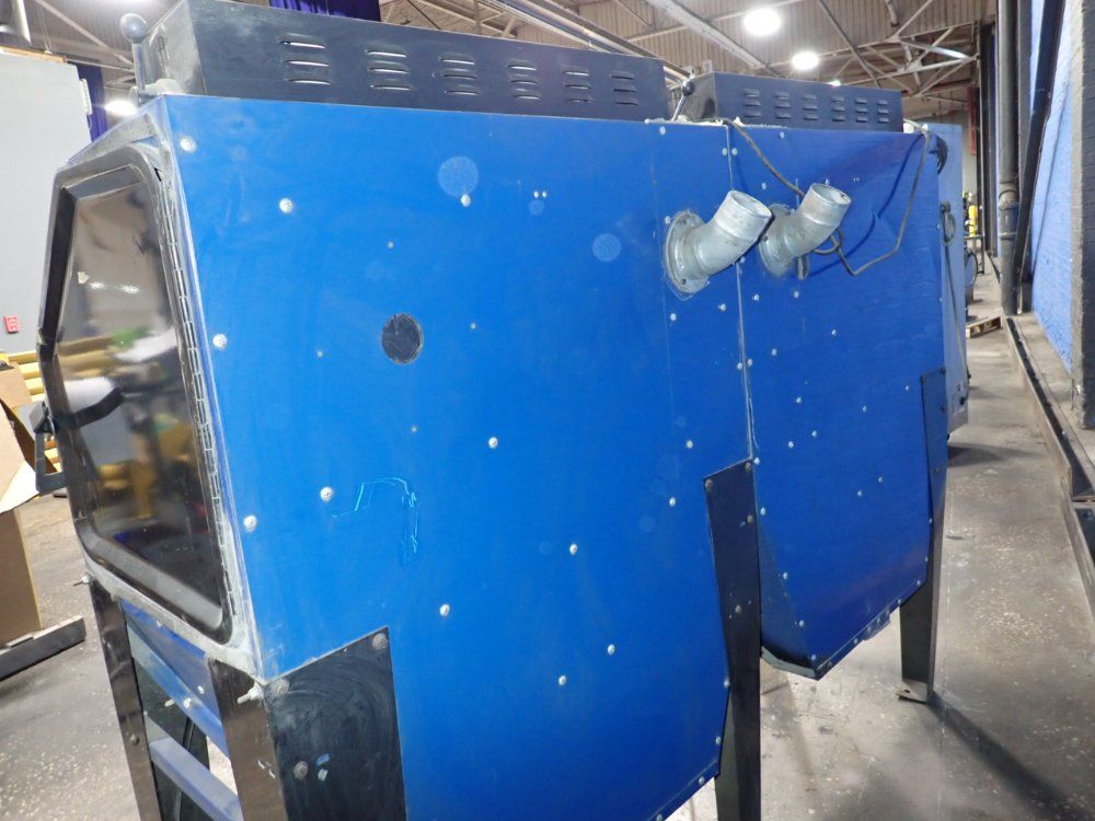 35" x 22" x 20" blast cabinets, 2-piece unit - Image 6