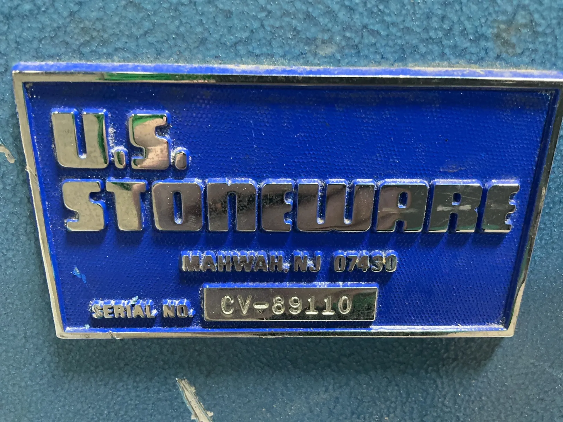 U.S. Stoneware, jar roller mill, 12" x 2" rollers, .25 HP, 1725 RPM, 1 phase, 115 V. - Image 5