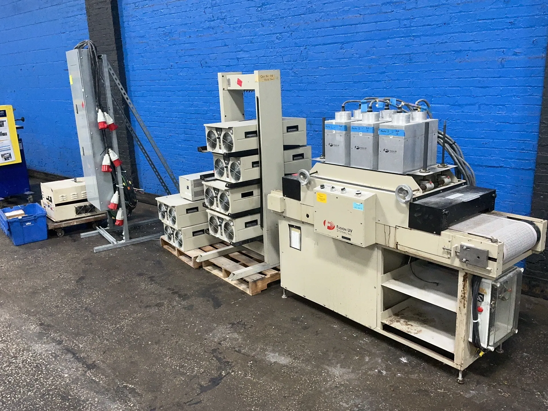 Fusion UV Systems, curing unit, 14" capacity, variable power supply, UV processor, 8 KVA, 18 A, 1 phase - Image 4