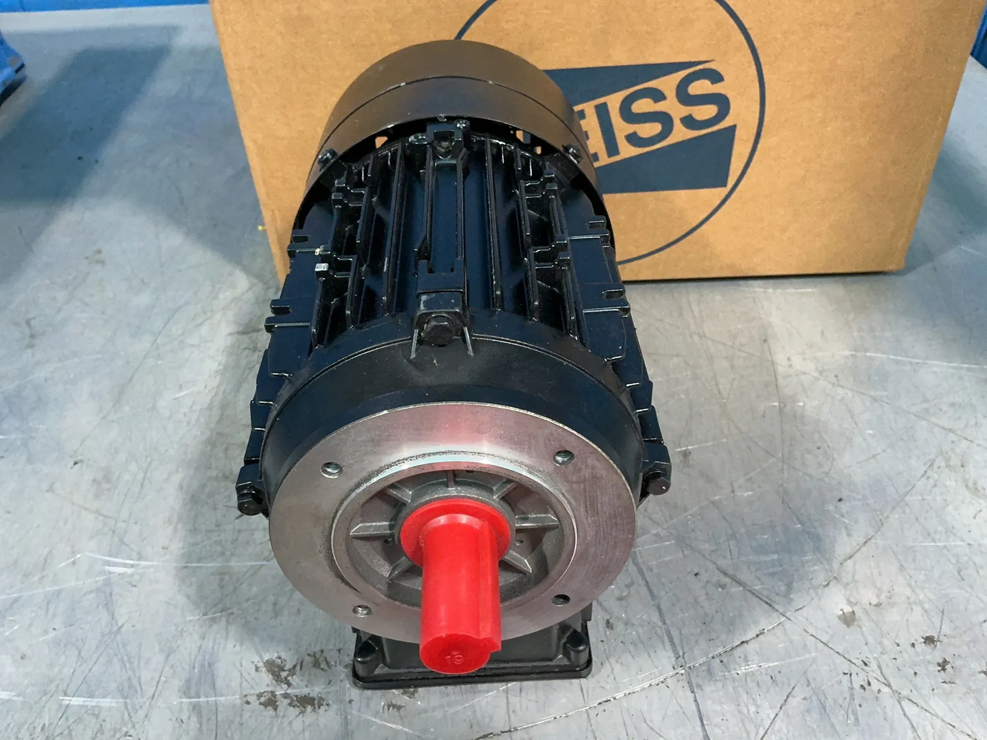 0.37/0.43 HP KW RPM 660/800 Weiss #5.5AZK-80L-8T (B14P120), brake motor, 2.4/1.4 Amps, Multi-Voltage, IP55 - Image 6
