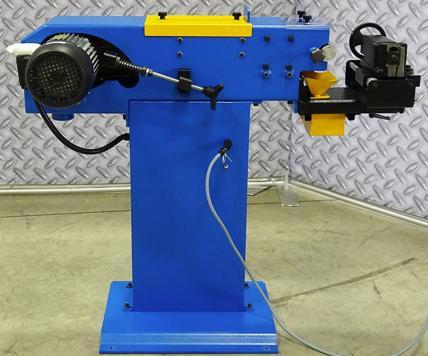 3" Ercolina #EN100, pipe & tube notcher grinder, variable angle grinding, 220-440 V., 3-phase, new - Image 4