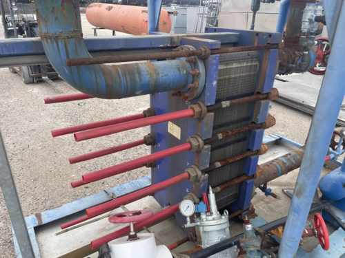 288 Ton, RVS #MPC-36, plate heat exchanger chiller package, R-717, 250 psig @ 300&deg;F MAWP, 11.8 cu.ft. surge - Image 9