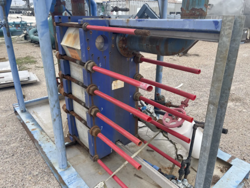 288 Ton, RVS #MPC-36, plate heat exchanger chiller package, R-717, 250 psig @ 300&deg;F MAWP, 11.8 cu.ft. surge - Image 10