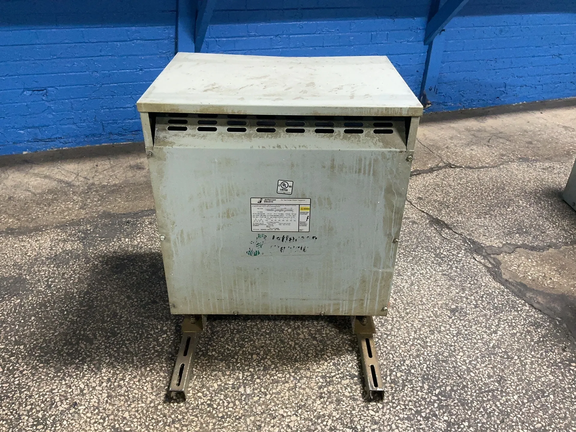 75 KVA 480 Primary, 240/120 Secondary, Jefferson Electric 423-7237-000, dry type energy efficient - Image 2