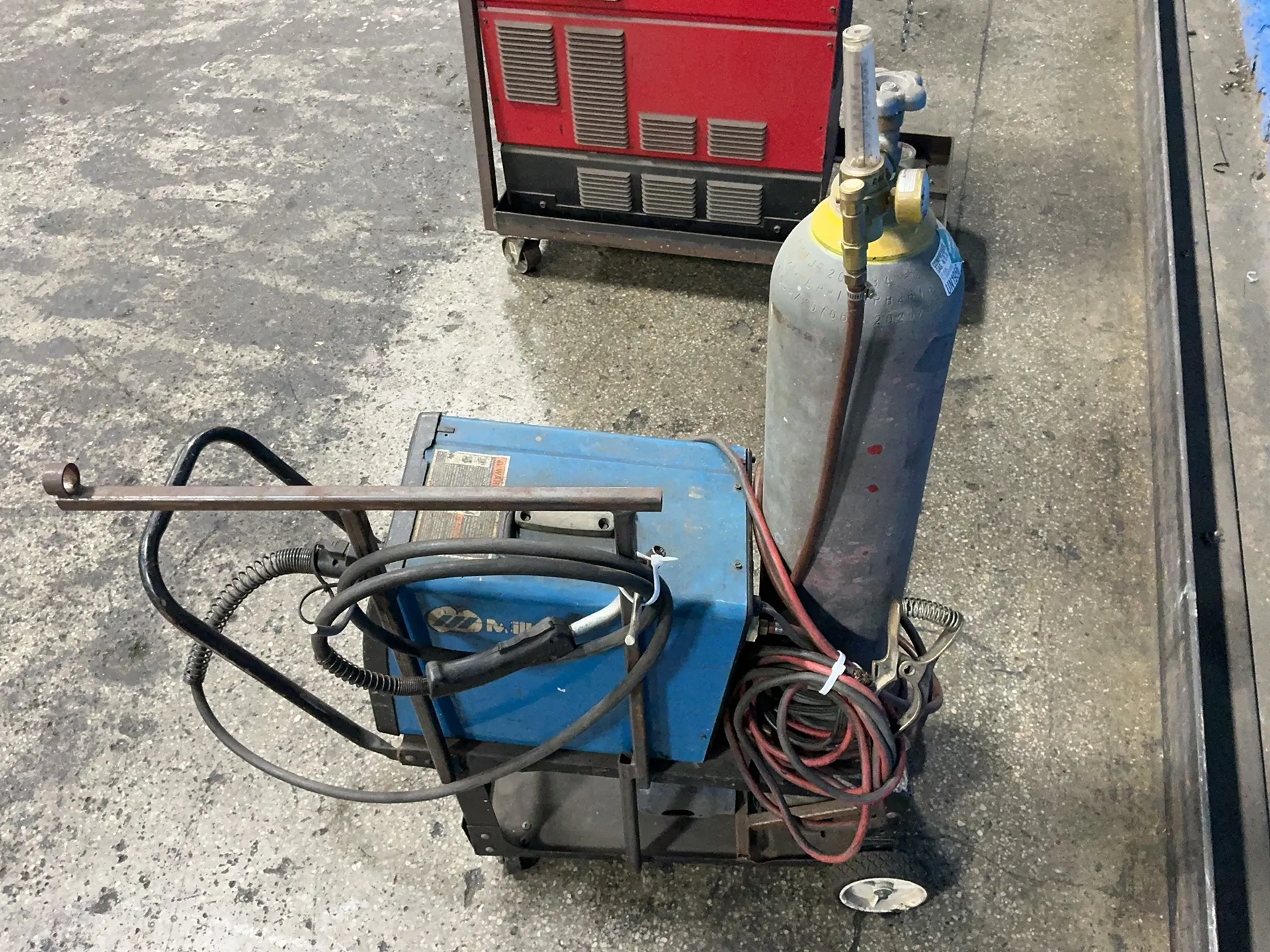 Miller #MILLERMATIC-135, welder, 90 Amps, 2.5 KW, 115 V., 1 phase - Image 3