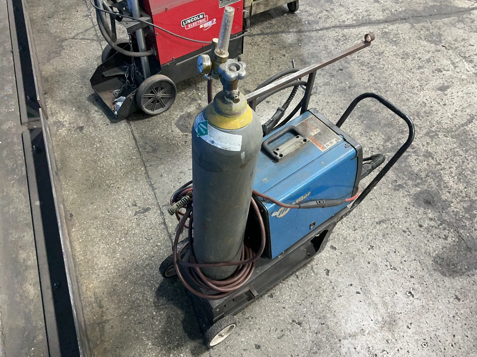 Miller #MILLERMATIC-135, welder, 90 Amps, 2.5 KW, 115 V., 1 phase - Image 4
