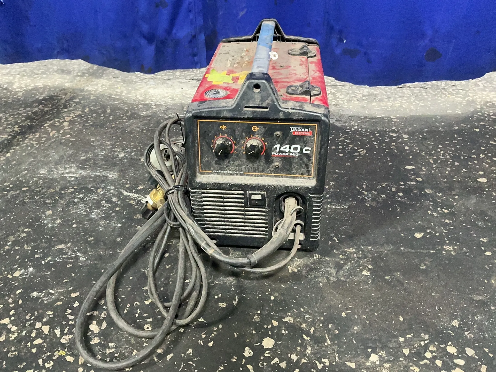 Lincoln Electric #POWER-MIG-140C, welder, 90-140 Amps, welding gun attachment, 120 V., 1 phase (2 available) - Image 6