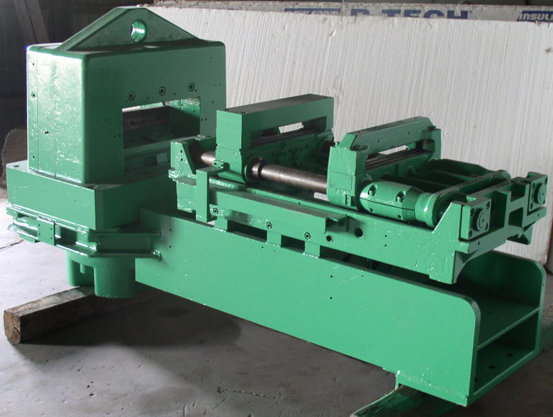 15" x .5" Schleicher, hydraulic feeder, 150 ton shear, self-contained, compact, 1997 - Image 2