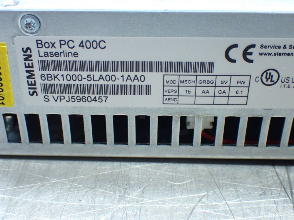 Siemens #6BK1000-5LA00-1AA0, Laserline Box PC 400C, new - Image 6