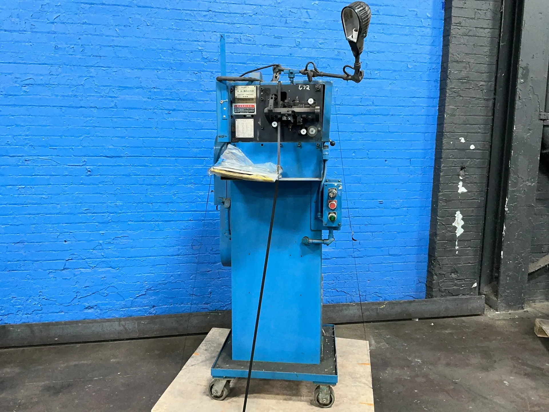 No. 1 U.S. Baird, Springenerator, 1725 RPM, w/ manuals, 230 V., AS IS - Image 5