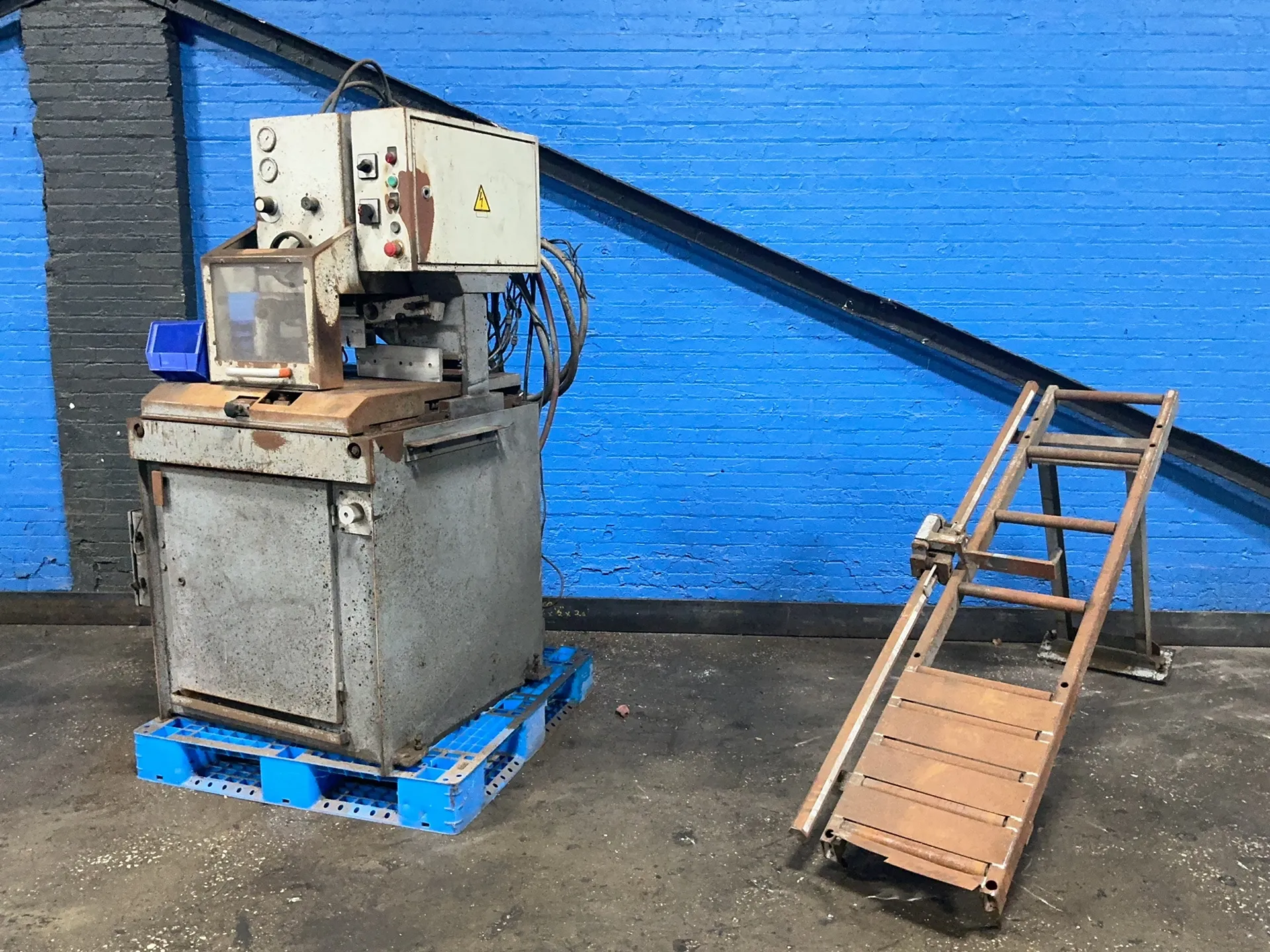23" Kasto #GKS-400-P-ALU, metal cutting circular saw, 5.0 KW, 20 Amps, 220/440 V., 1992 - Image 4