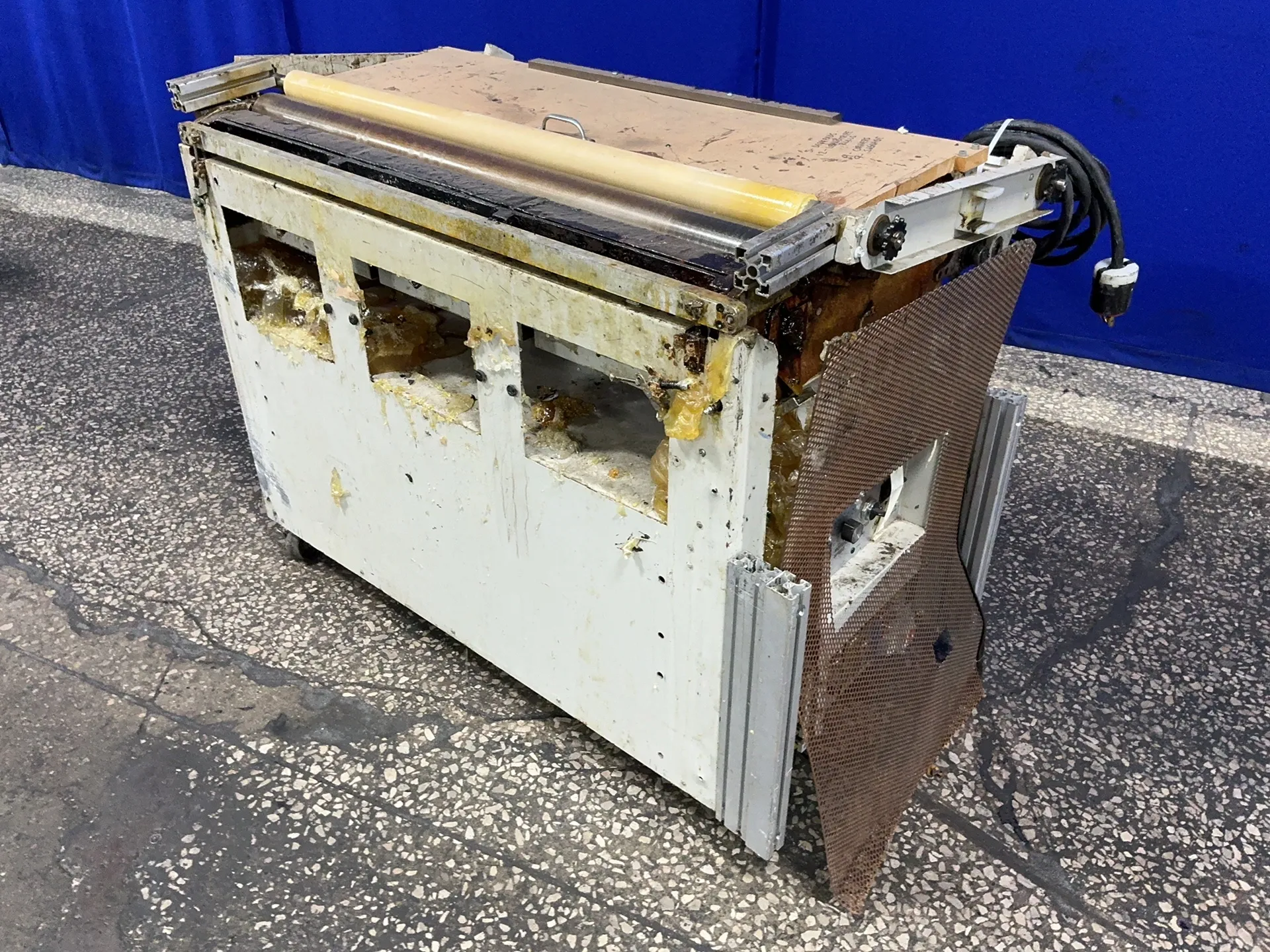 Schaefer Machine, hotmelt rollcoater, 2" x 40" roller, 1/2 HP, 1750 RPM, 180 VDC - Image 2