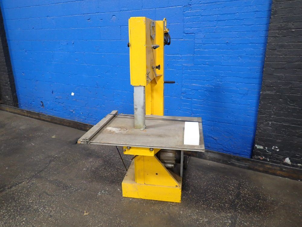 19" x 16" Ytong #MBS-502, vertical band saw, 2 HP, 1775/1550 RPM, 20 Amps, 110 V. - Image 1
