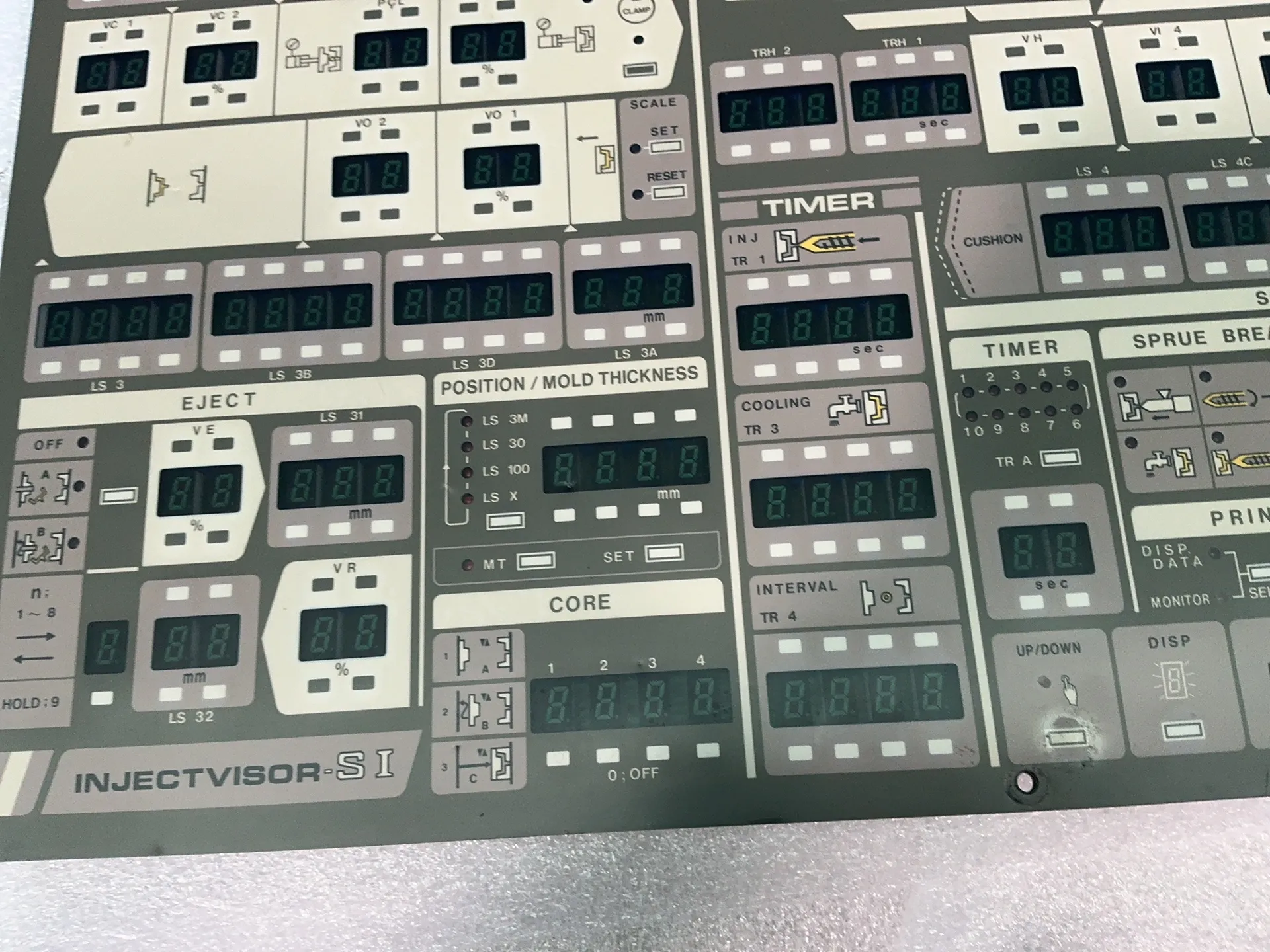 Toshiba #S1MMI(E), operator control panel - Image 5