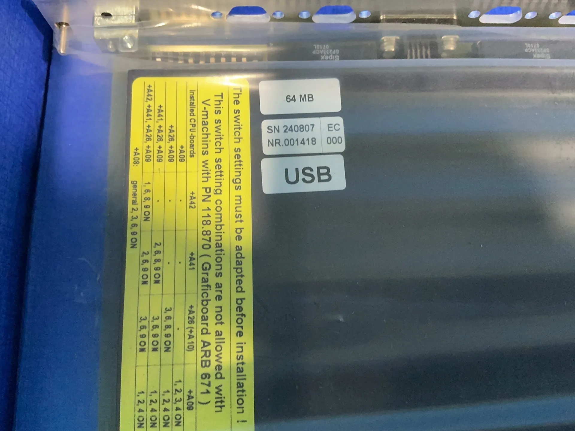#001418, printed circuit board, 64 MB - Image 5