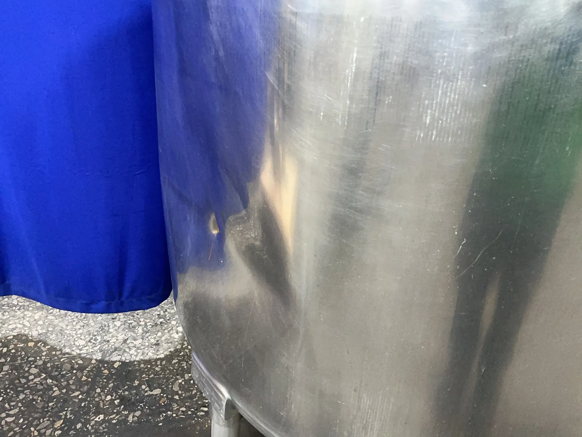 263 gallon Stainless Steel tank, 50" x 50" x 31" - Image 6