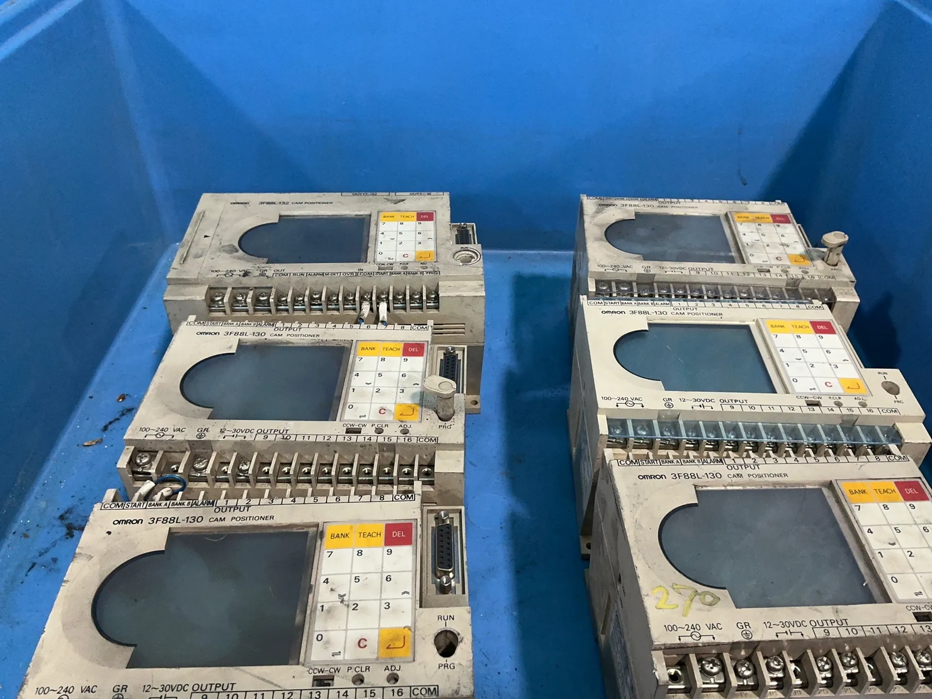 Omron #3F88L-130, cam positioner, LOT of 7 - Image 4