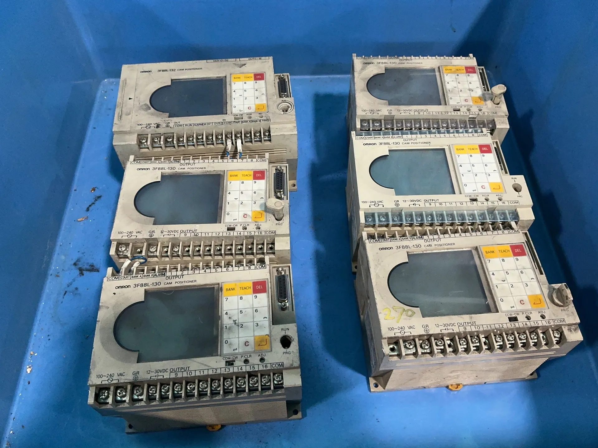 Omron #3F88L-130, cam positioner, LOT of 7 - Image 6