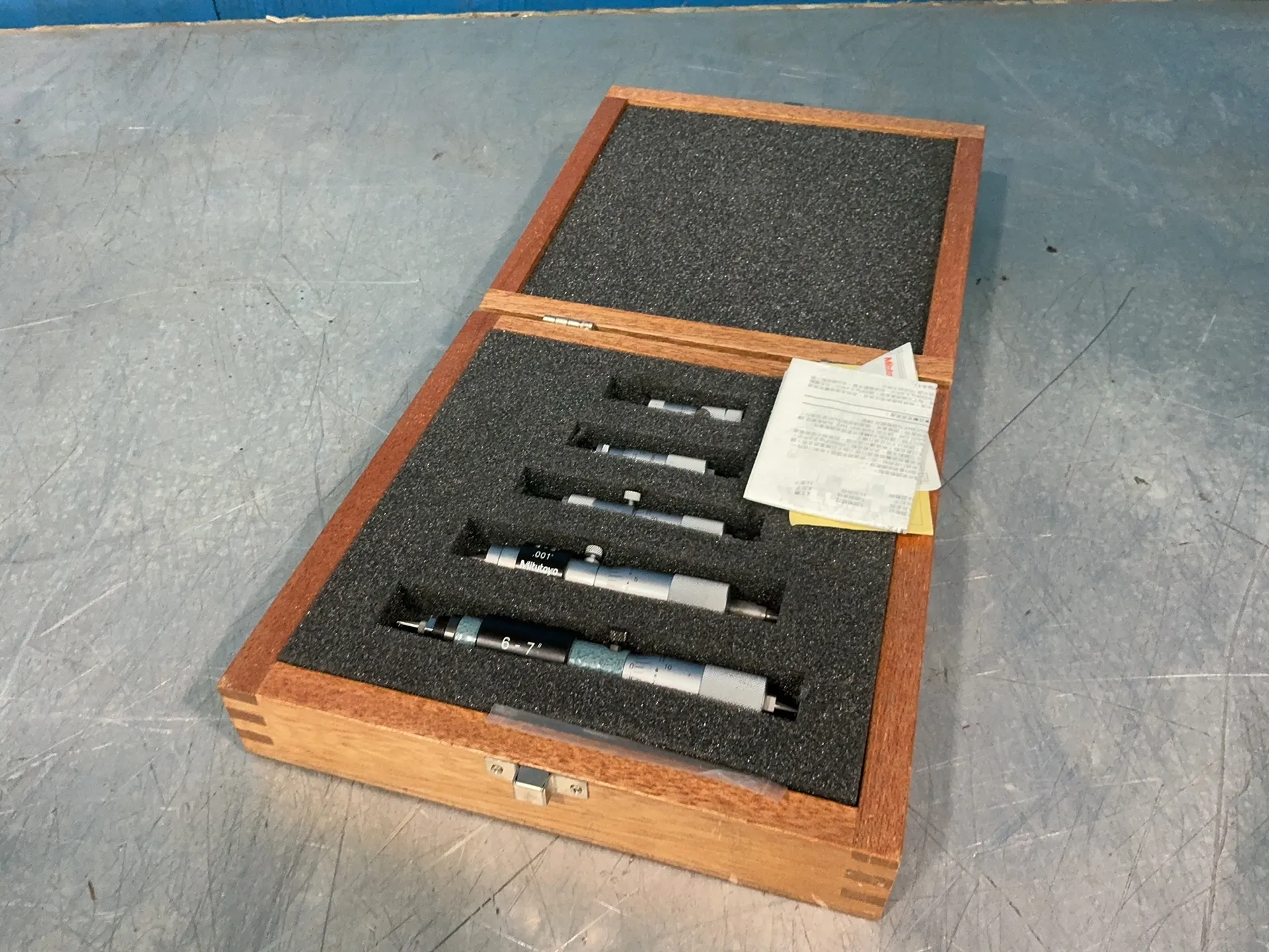 Mitutoyo, micrometer set, LOT of 5 - Image 3