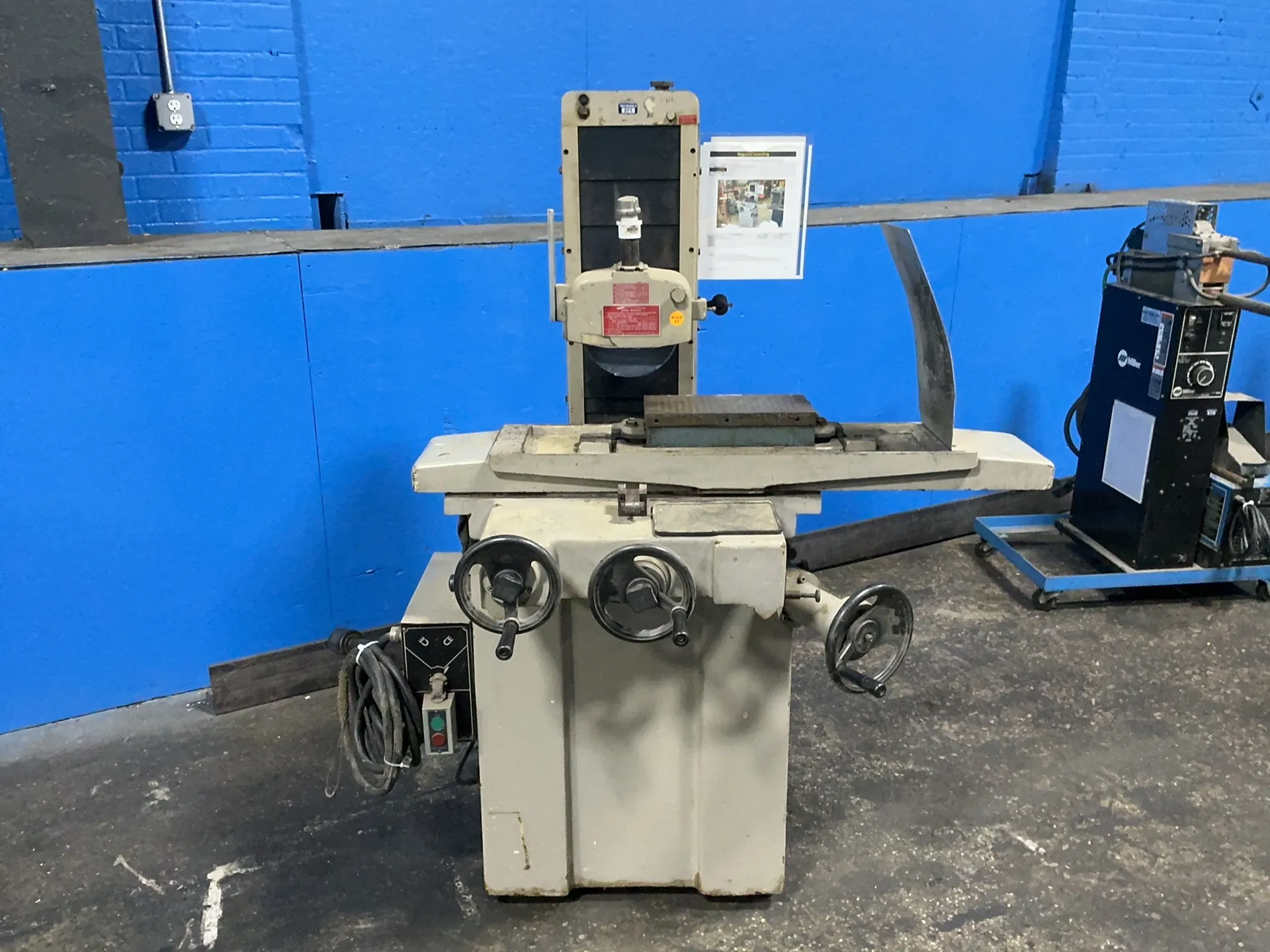 6" x 12" Yamazen #KGS-200, surface grinder, magnetic chuck, 1980 - Image 1