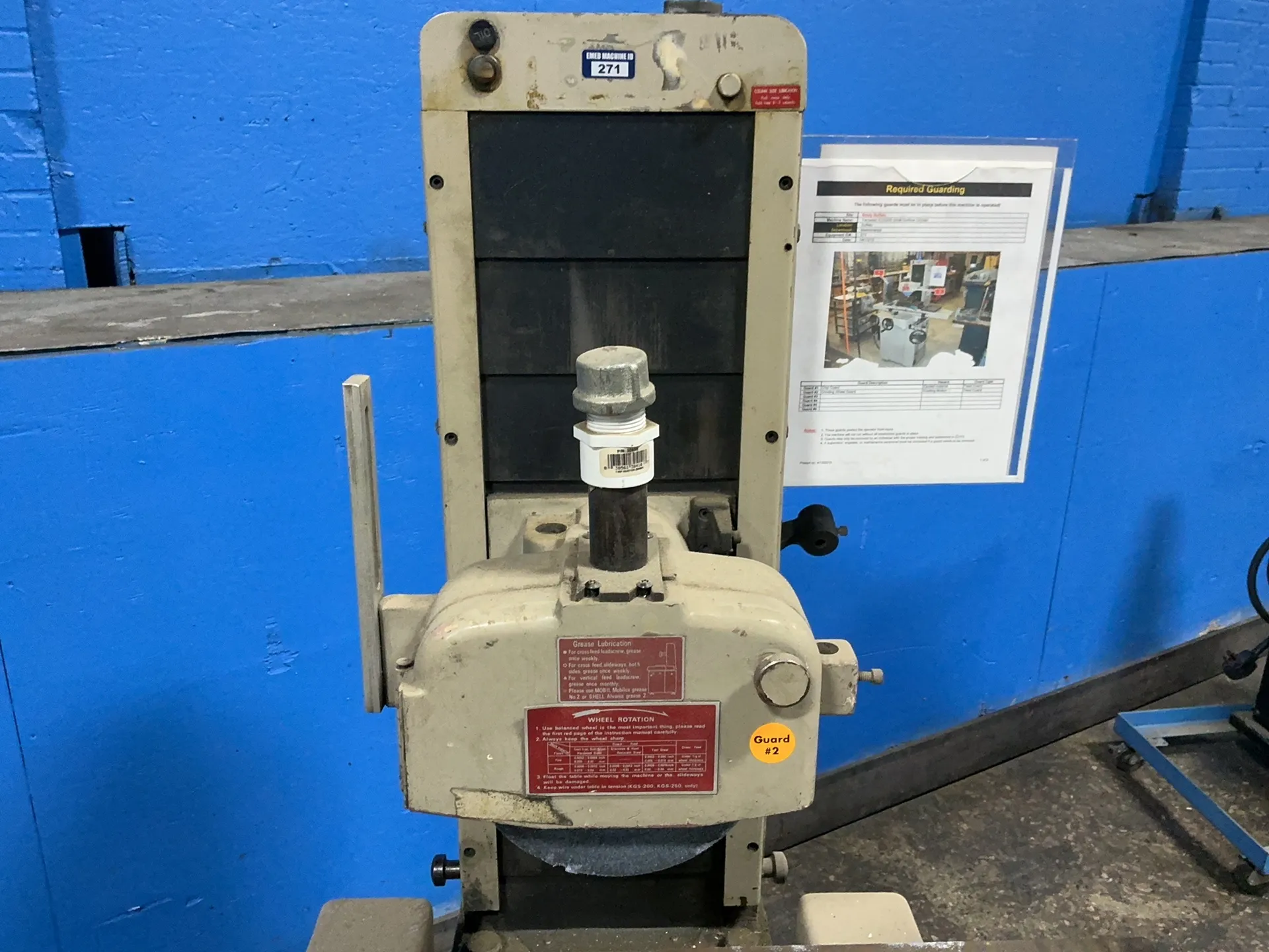6" x 12" Yamazen #KGS-200, surface grinder, magnetic chuck, 1980 - Image 5