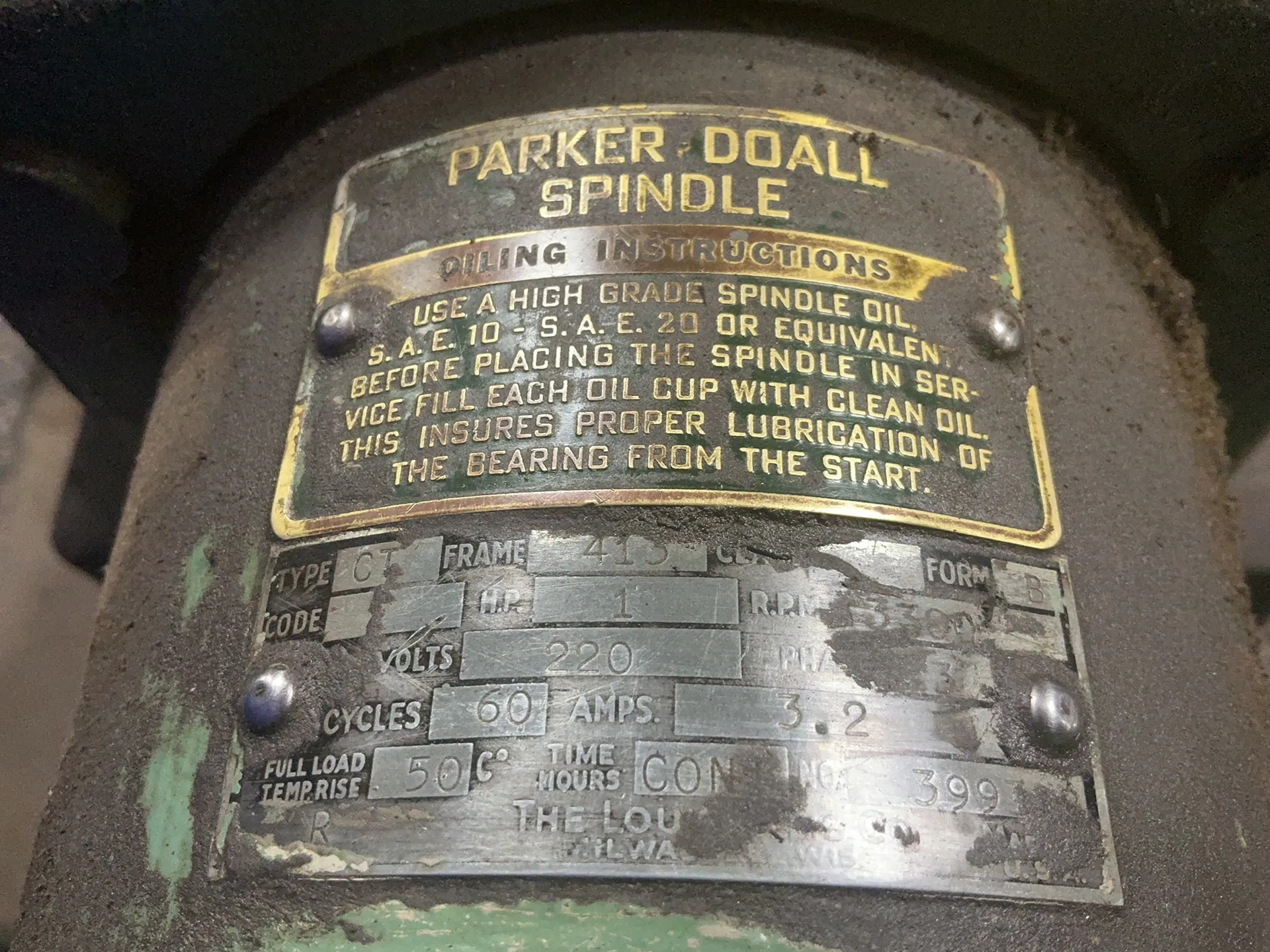 6" x 18" DoALL, surface grinder, 1 HP, 3300 RPM - Image 6