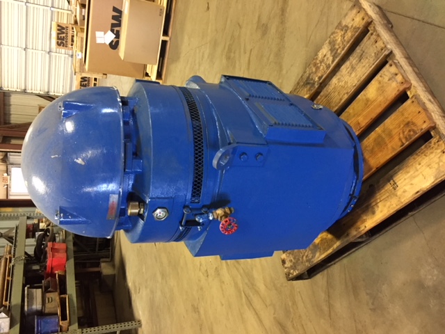 250 HP 1780 RPM Teco Westinghouse, Frame 445TP, weather protected enclosure type 1, hi-thrust, surplus, 460 - Image 1