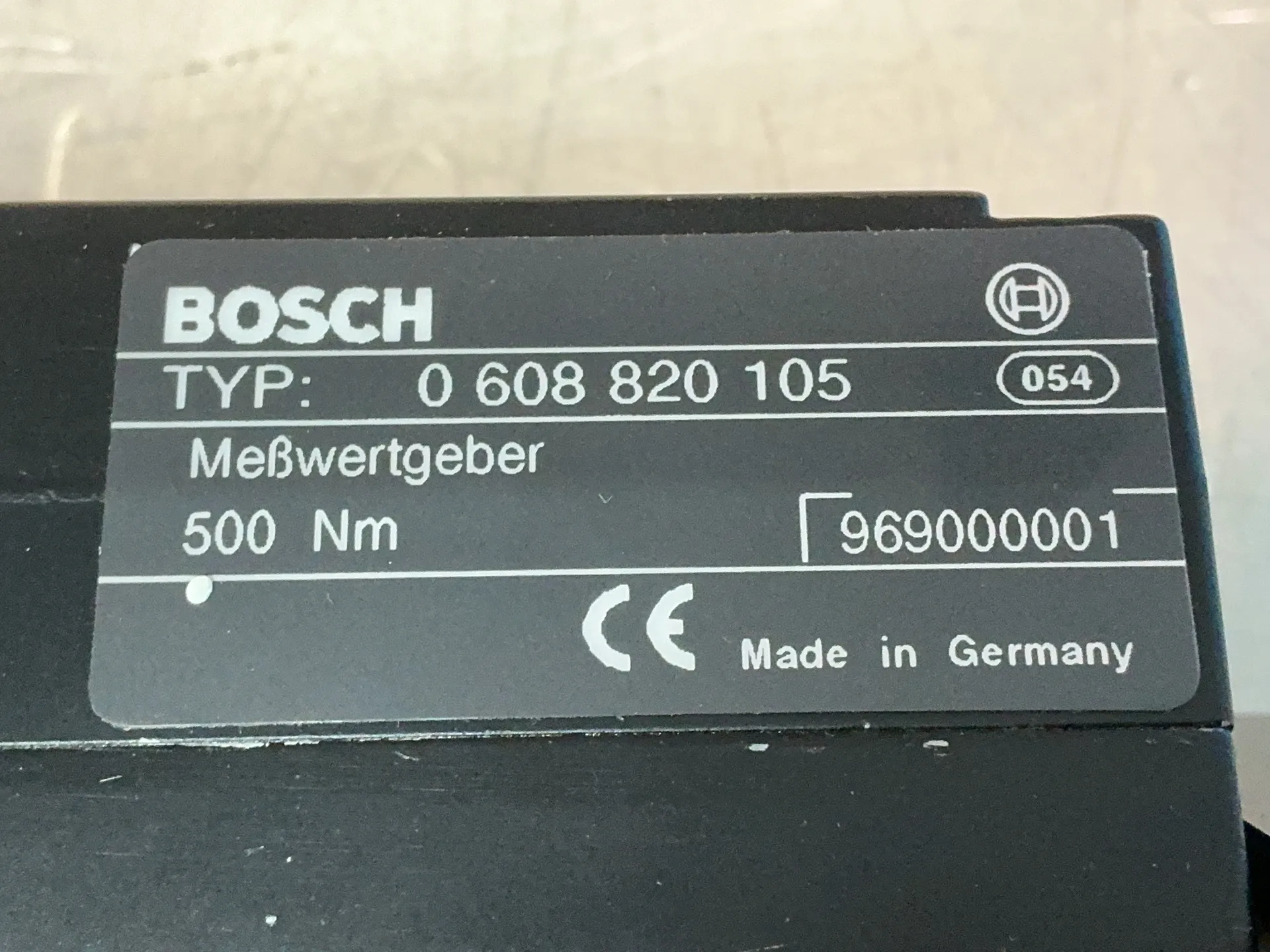 Bosch #0608820105, nutrunner measuring transducer, 500 Nm - Image 4