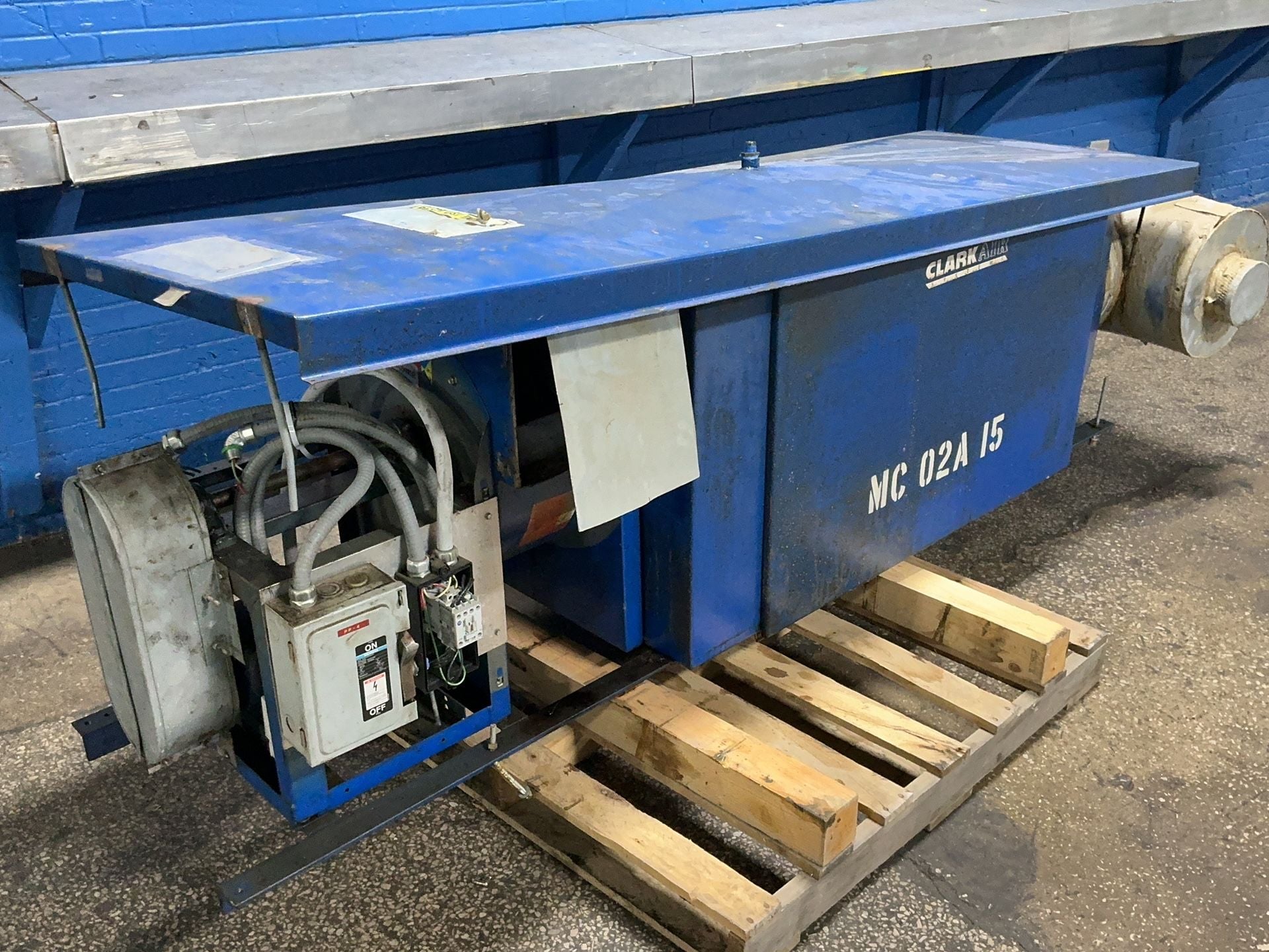 Clark Air, Dust Collector, 1 HP, 1740 RPM, 200-230/460 V. - Image 2