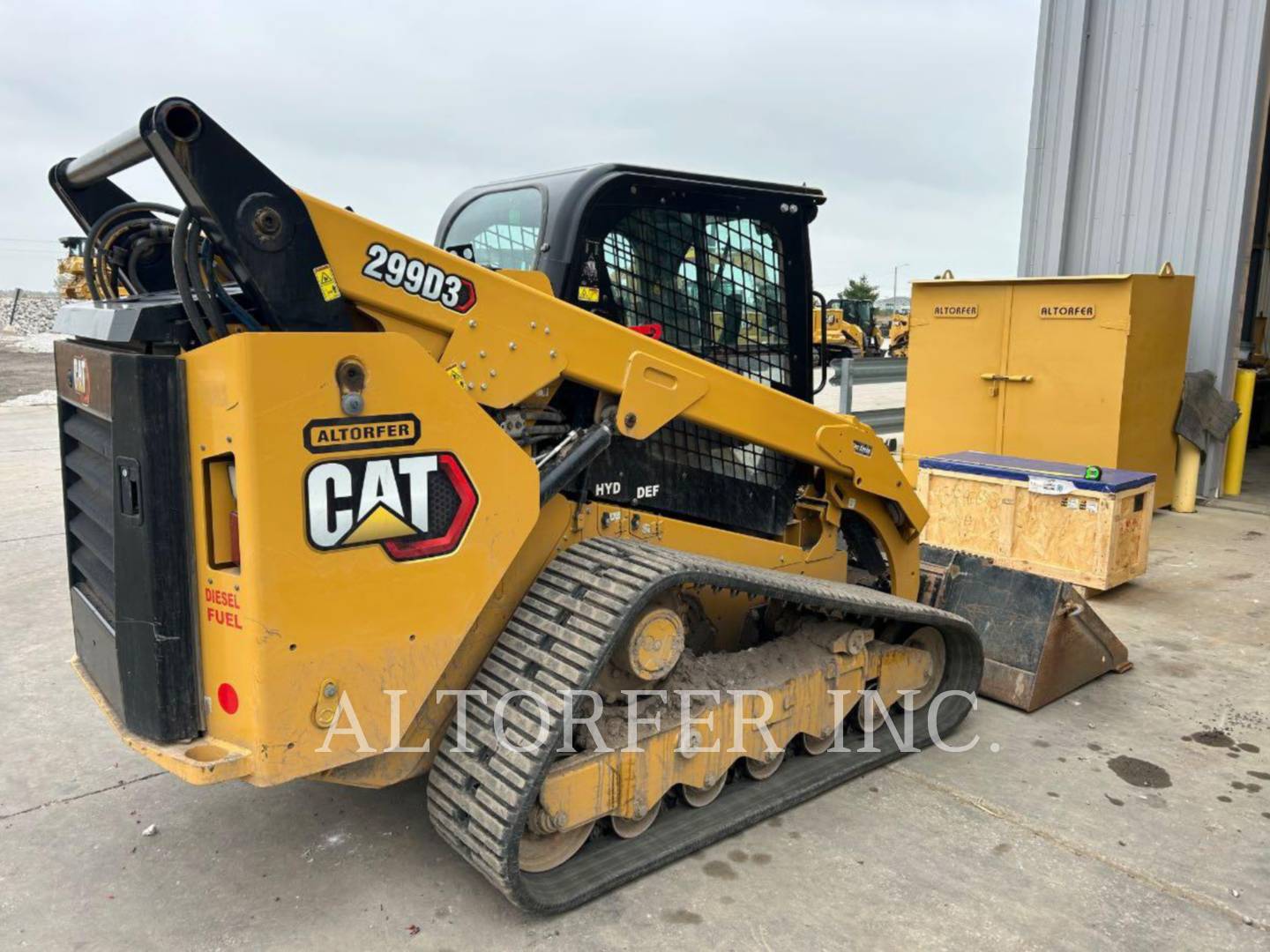 Cat 299D3, Skid Steer Loader, 610 hours, S/N: DY909906, 2023 - Image 3